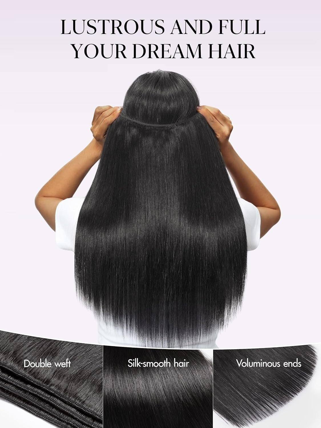 100% Brazilian Virgin Human Hair 
