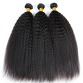100%Virgin Raw Human Hair Kinky Straight Bundles