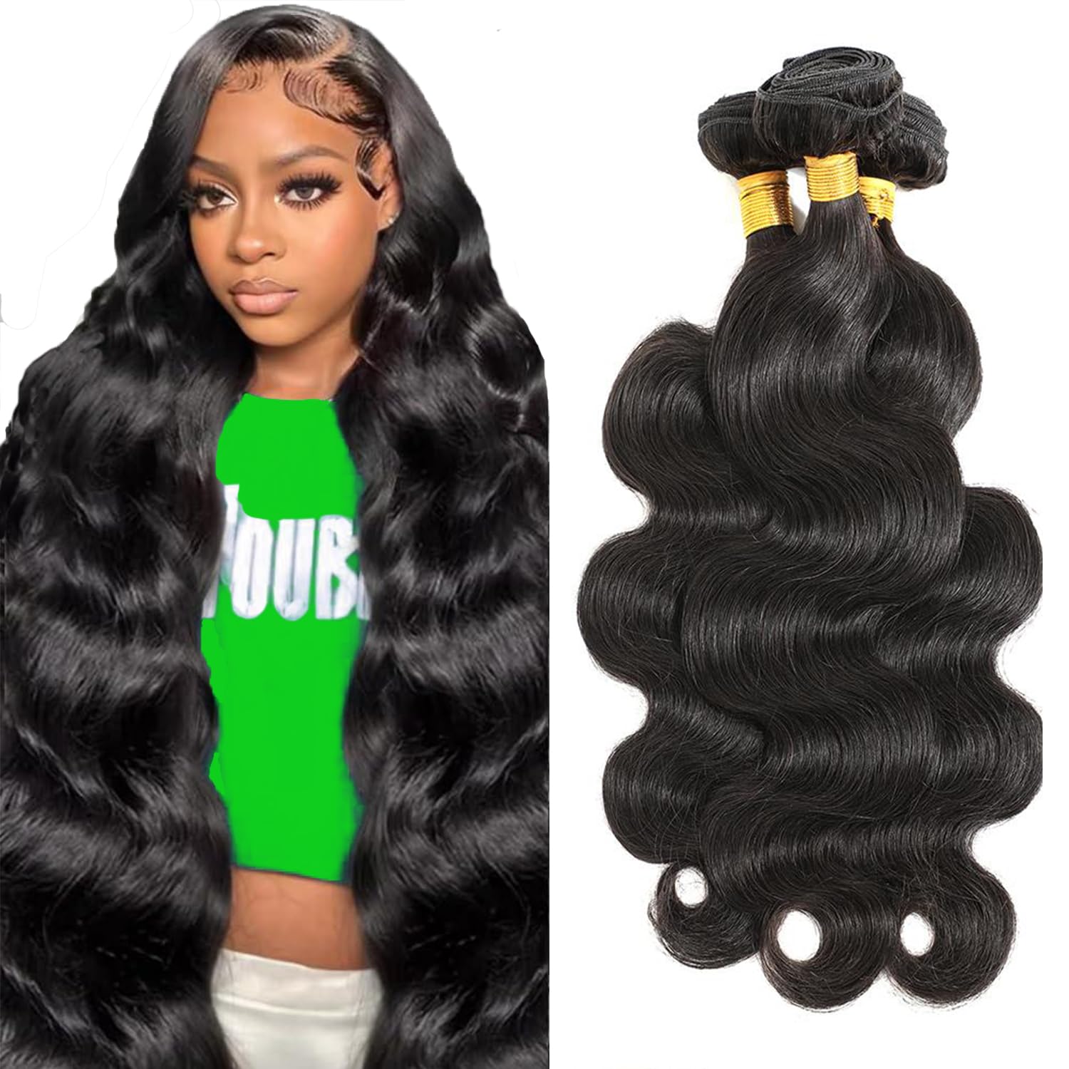  100% Unprocessed Malaysian Virgin Human Hair 
