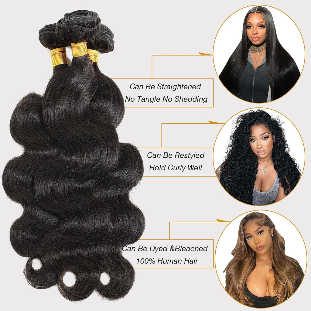  100% Unprocessed Malaysian Virgin Human Hair 