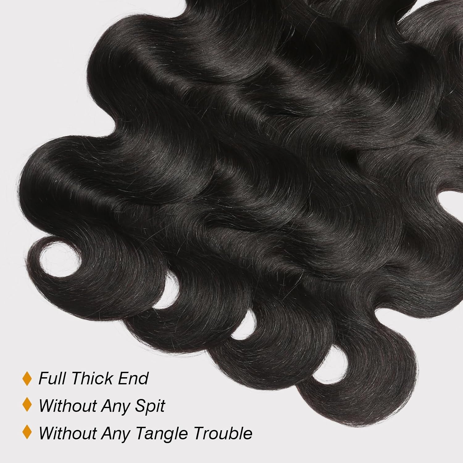 100% Unprocessed Malaysian Virgin Human Hair 