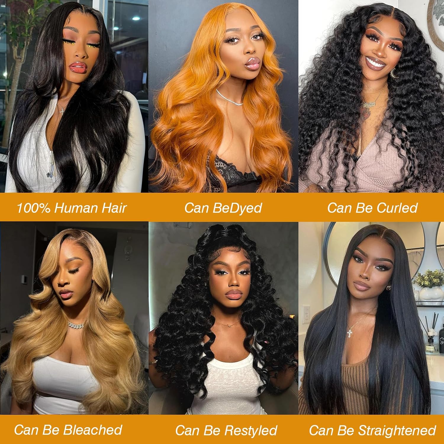  100% Unprocessed Malaysian Virgin Human Hair 