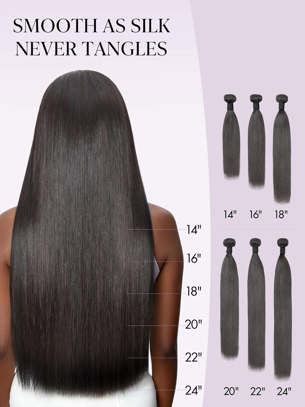100% Brazilian Virgin Human Hair 